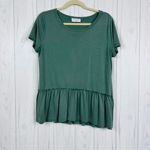 Lavender Field Shirt Top Sage Green Size L